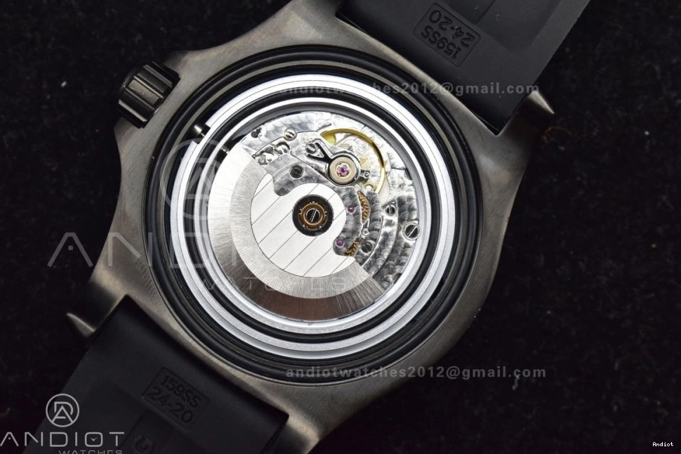 A Black Dial Black 1171 1:1 Superocean Black Best On Edition TF Automatic Strap 44 Rubber Bezel BestValue 0713